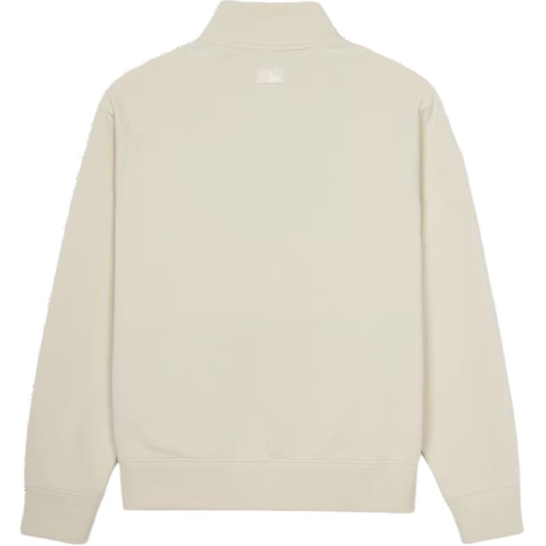 MLB Boston Red Sox Unisex Soft Long Sleeve Casual Jacket in Cream Color 3ATRB0244-43CRD 圖 3