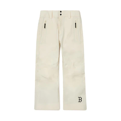 MLB Boston Red Sox Waterproof Insulated Logo Ski Pants Unisex - Cream. 3AWPBS126-43CRS