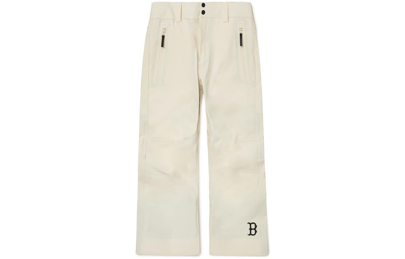 Order Pantalones de Esquí Unisex Impermeables MLB Boston Red Sox Logo - Crema. 3AWPBS126-43CRS