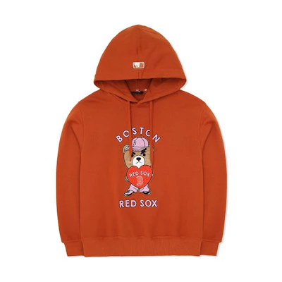 MLB Brown Bear Series Loose Fit Casual Unisex Long Sleeve Sweatshirt Brown 3AHDE0126-43BRS