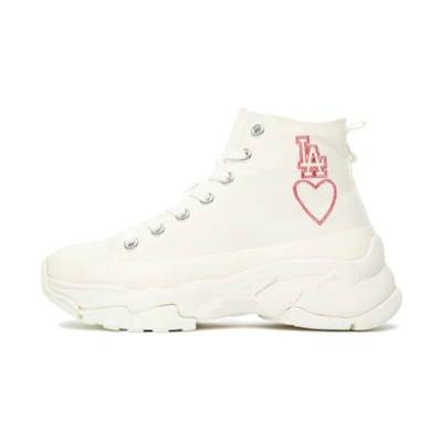 MLB Canvas High 'White Red'
