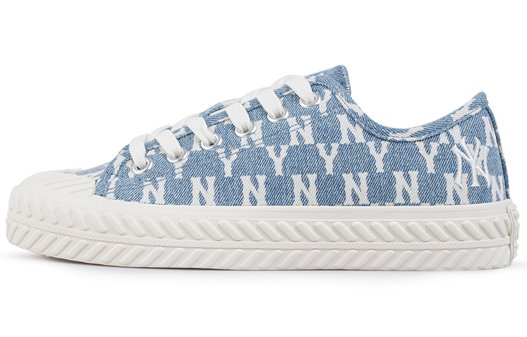 MLB Canvas Low 'Retro Denim Blue White' 32SHPM111-50U