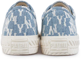 Purchase MLB Canvas Low 'Retro Denim Biru Putih' 32SHPM111-50U