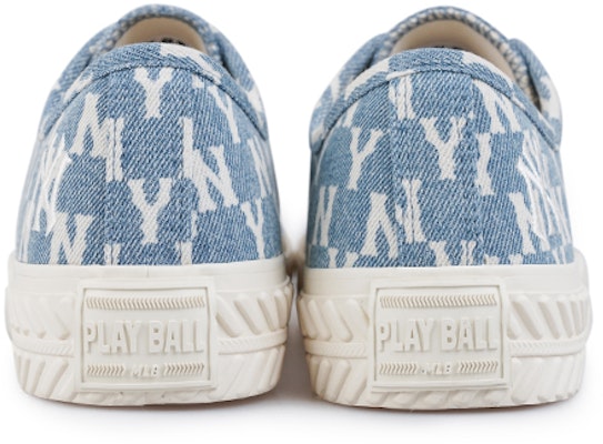 MLB Canvas Low 'Retro Denim Biru Putih' 32SHPM111-50U Shop MLB Canvas Low 'Retro Denim Biru Putih' 32SHPM111-50U