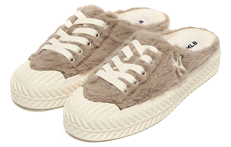 Order MLB Canvas Plataforma Slip-On 'Piel Sintética Marrón' 3AMUUD316-50BRS