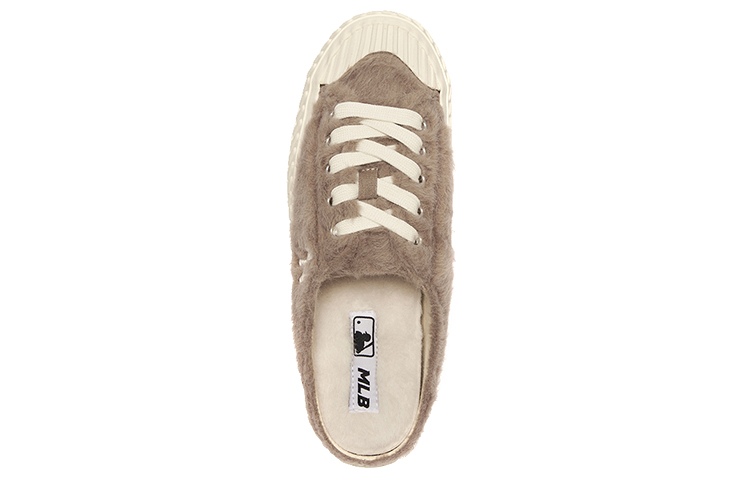 Lookbook MLB Canvas Plataforma Slip-On 'Piel Sintética Marrón' 3AMUUD316-50BRS