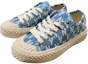 Buy MLB Sepatu Kanvas Platform 'Letter Logo Biru Putih' 32HPM011