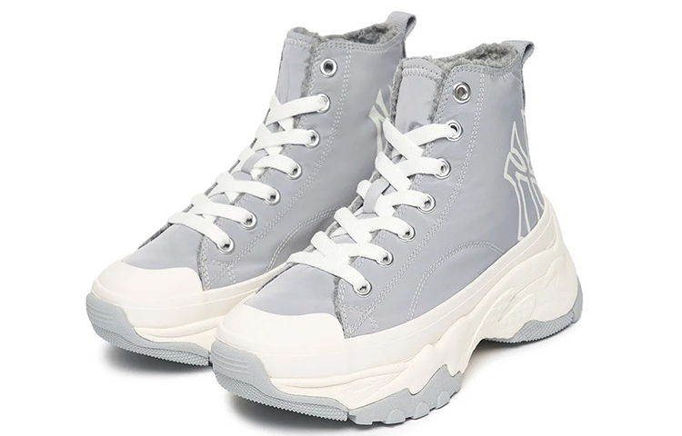 MLB Canvas Sneaker 'Grey Fleece' 圖 3