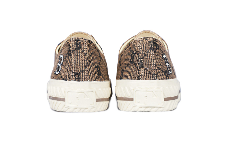 Shop MLB Canvas Sneaker ''Khaki'' 3ACVVC11N-43BGD