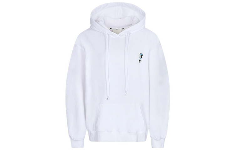 MLB Cartoon Embroidered Logo White Unisex Long Sleeve Sweatshirt 31HDC1011-50W