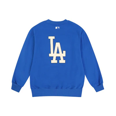 MLB Cartoon Loose Fit Casual Sweatshirt Unisex - Blue 31MT03011-07U