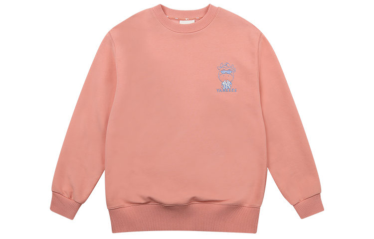 MLB Casual Comfort Pullover Sweatshirt Unisex Pink 31MTC3111-50P