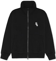 MLB Chicago White Sox Logo Black Zip-Up Hoodie Jacket Unisex. 3ATRB1034-44BKS MLB Chicago White Sox Logo Black Zip-Up Hoodie Jacket Unisex. 3ATRB1034-44BKS