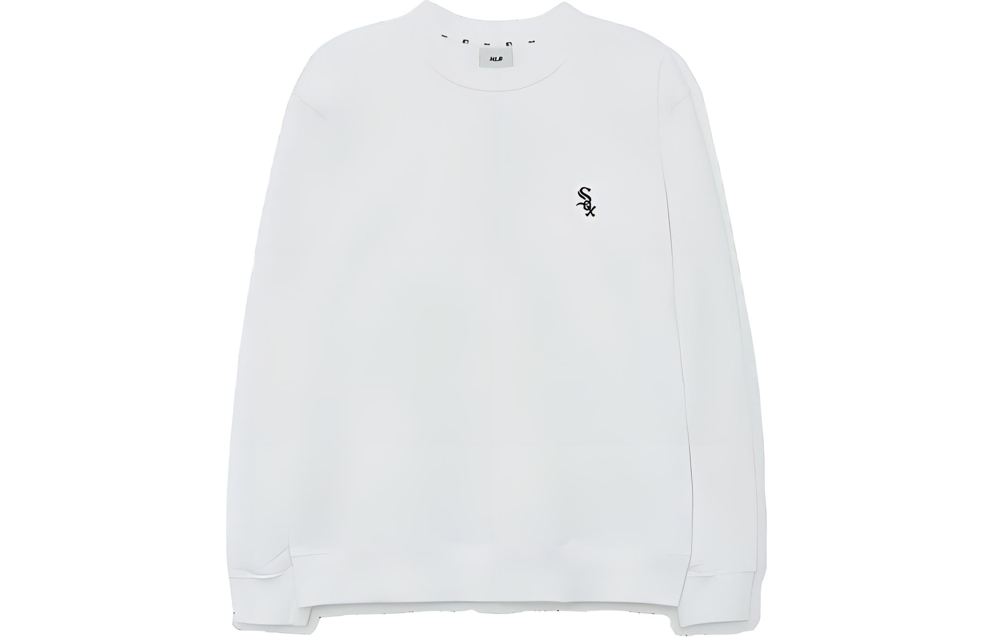 MLB Chicago White Sox Logo Crewneck Pullover Sweatshirt Unisex White 3AMTB0134-44WHS