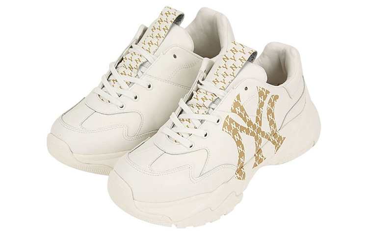 Lookbook MLB Chunky 'Putih Emas' 3ASHCM01N-50IVS