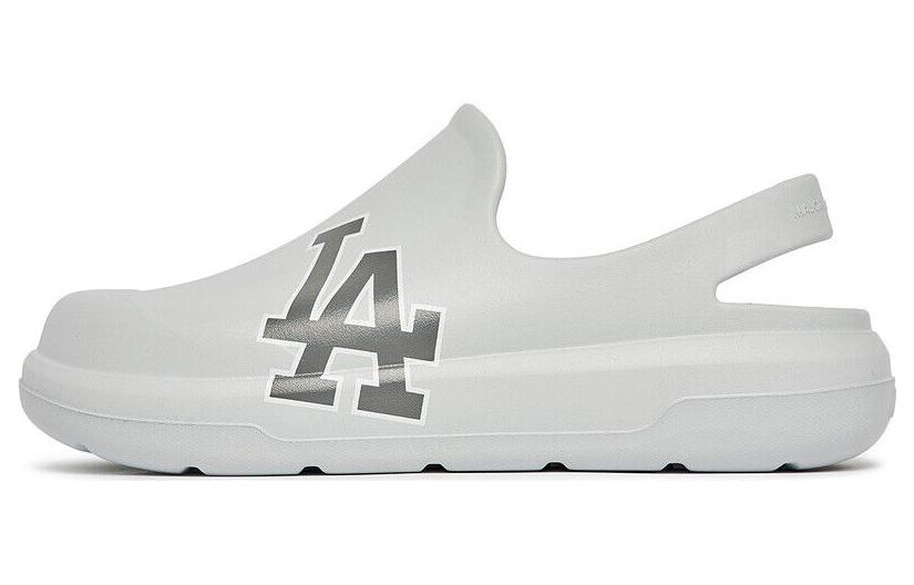 MLB Chunky Bouncer Clog Sandal 'LA Dodgers Grey'