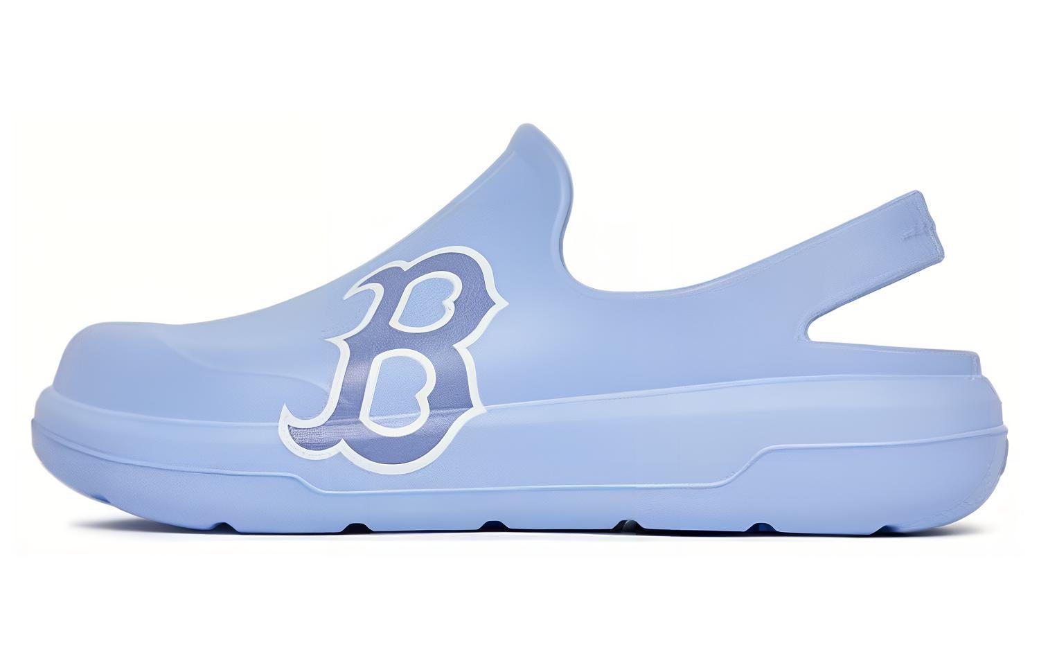 MLB Chunky Bouncer Purple Sandals - Comfy, Anti-Slip, Clog-Style Slides. 3ASDCBC33-43PPL