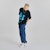 MLB Chunky Classic 'Los Angeles Dodgers' Teal Gelap 3ASHCRM3N-07NYD