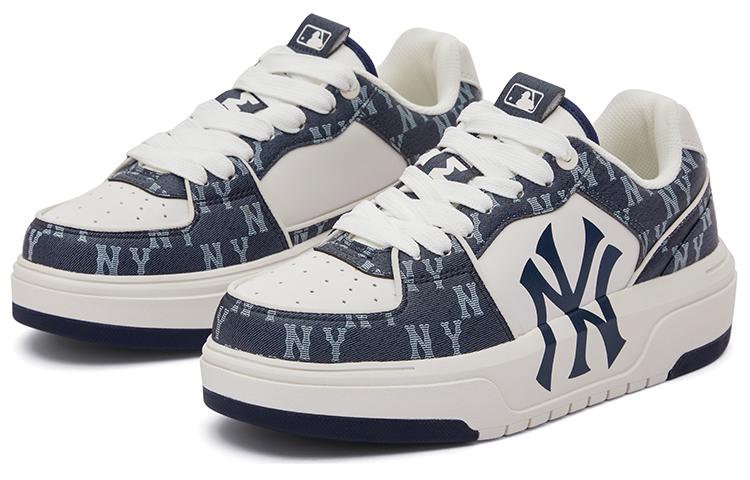 Purchase MLB Chunky Classic Denim Monogram New York Yankees ''Navy'' Sneakers 3ASXCLD4N-50NYS