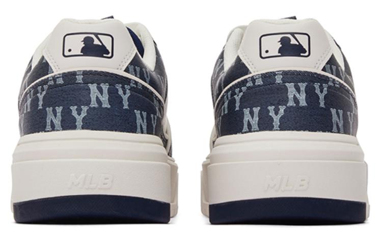 Sizing MLB Chunky Classic Denim Monogram New York Yankees ''Navy'' Sneakers 3ASXCLD4N-50NYS