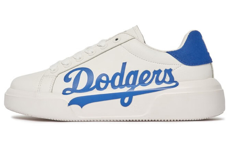 Buy MLB 運動休閒 增高 低幫 板鞋 男女同款 白藍