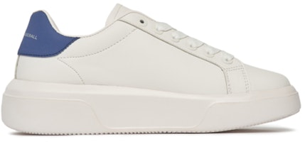 MLB 復古厚底 防滑 低筒 板鞋 男女同款 白藍 Order MLB 復古厚底 防滑 低筒 板鞋 男女同款 白藍