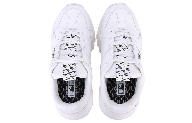 Shop MLB Chunky Dad Shoes 'White Black' 3ASHCM01N-50WHS
