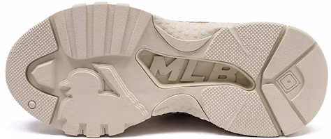 Purchase MLB 复古印花 厚底 低帮 老爹鞋 男女款 杏色