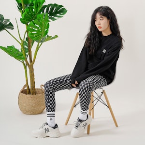 MLB Chunky Dia Low 'Monograma Negro' 3ASHCDM2N-50BKS Details for MLB Chunky Dia Low 'Monograma Negro' 3ASHCDM2N-50BKS