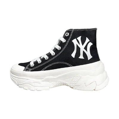 MLB Chunky High 'Black Fashion Korean Wave'