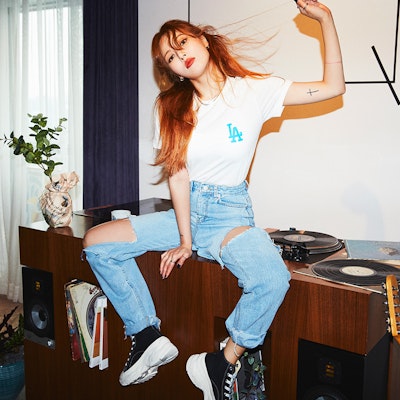 MLB 청키 하이 '블랙 패션 한류' (MLB Cheongki Hai 'Beullaek Paesyeon Hanryu') 32SHU1011-50L Details for MLB 청키 하이 '블랙 패션 한류' (MLB Cheongki Hai 'Beullaek Paesyeon Hanryu') 32SHU1011-50L