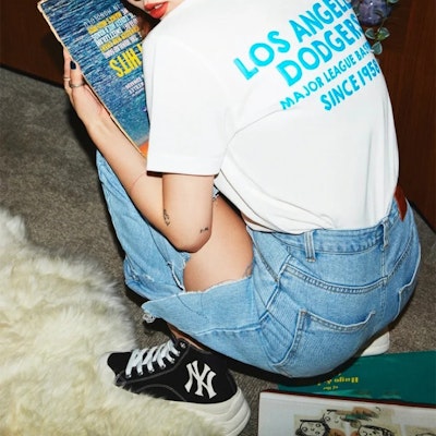 MLB 청키 하이 '블랙 패션 한류' (MLB Cheongki Hai 'Beullaek Paesyeon Hanryu') 32SHU1011-50L 1