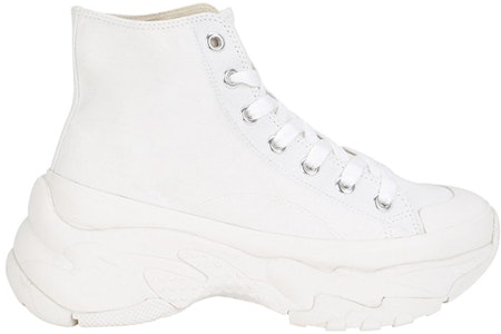 MLB Chunky High 'Korean Tide White Canvas' Kasut Kanvas Putih Tinggi 32SHU1011-50I Order MLB Chunky High 'Korean Tide White Canvas' Kasut Kanvas Putih Tinggi 32SHU1011-50I