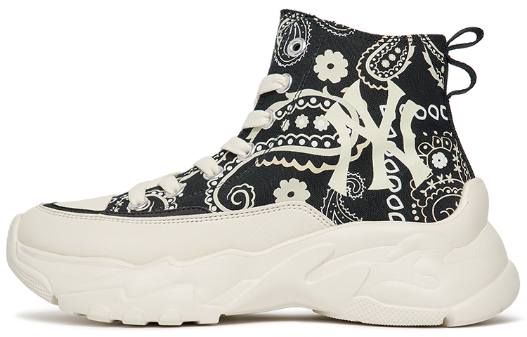 MLB Chunky High 'Light Paisley Black and White'