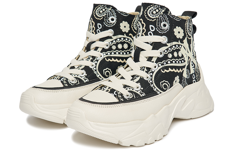 MLB Chunky High 'Light Paisley Black and White' 圖 3