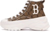 Buy MLB Chunky High 'Mono Khaki' Sneakers 3ASHU311N-43BGD