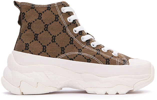 MLB Chunky High 'Mono Khaki' Sneakers 3ASHU311N-43BGD Order MLB Chunky High 'Mono Khaki' Sneakers 3ASHU311N-43BGD