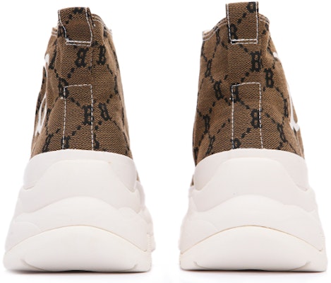 MLB Chunky High 'Mono Khaki' Sneakers 3ASHU311N-43BGD Shop MLB Chunky High 'Mono Khaki' Sneakers 3ASHU311N-43BGD