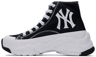 MLB Chunky High 'New York Yankees Comfort Thick Sole High-Top Canvas Black' 32SHU1111-50L MLB Chunky High 'New York Yankees Comfort Thick Sole High-Top Canvas Black' 32SHU1111-50L