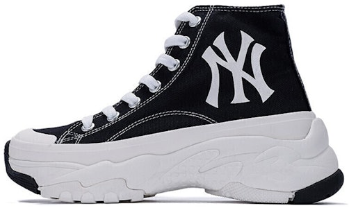 MLB 청키 하이 '뉴욕 양키스' 블랙 캔버스 (편안한 굽) 32SHU1111-50L Buy MLB 청키 하이 '뉴욕 양키스' 블랙 캔버스 (편안한 굽) 32SHU1111-50L