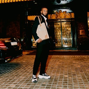 MLB 청키 하이 '뉴욕 양키스' 블랙 캔버스 (편안한 굽) 32SHU1111-50L 4