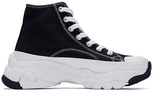 MLB 청키 하이 '뉴욕 양키스' 블랙 캔버스 (편안한 굽) 32SHU1111-50L Order MLB 청키 하이 '뉴욕 양키스' 블랙 캔버스 (편안한 굽) 32SHU1111-50L