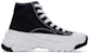 MLB Chunky High 'New York Yankees Comfort Sol Tebal High-Top Kanvas Hitam' 32SHU1111-50L