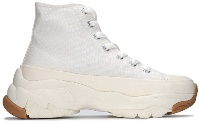 MLB Chunky 高筒 帆布鞋 男女兼用 白 Order MLB Chunky 高筒 帆布鞋 男女兼用 白