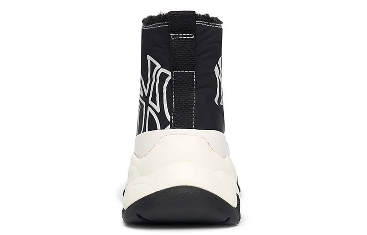 Purchase MLB Chunky 高筒黑白洋基队厚垫鞋 3ASHU4216-50BKS