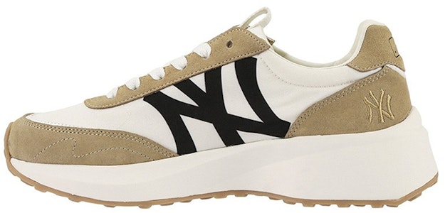MLB 纽约洋基队卡其色厚底慢跑鞋 32SHX1111-50B Buy MLB 纽约洋基队卡其色厚底慢跑鞋 32SHX1111-50B
