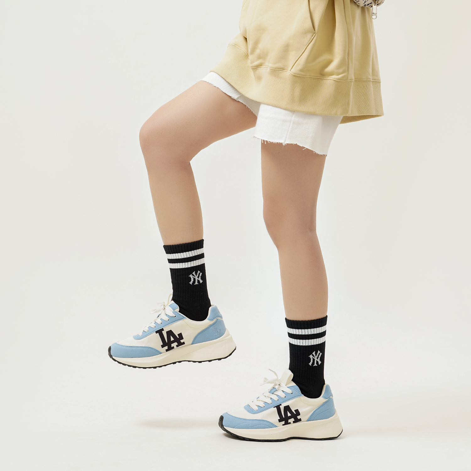 MLB Chunky Jogger Low 'Light Blue' 圖 7