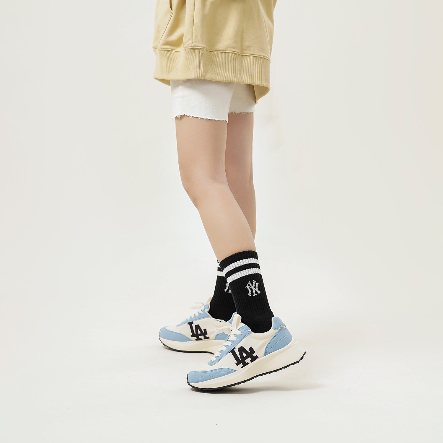 MLB Chunky Jogger Low 'Light Blue' 圖 9