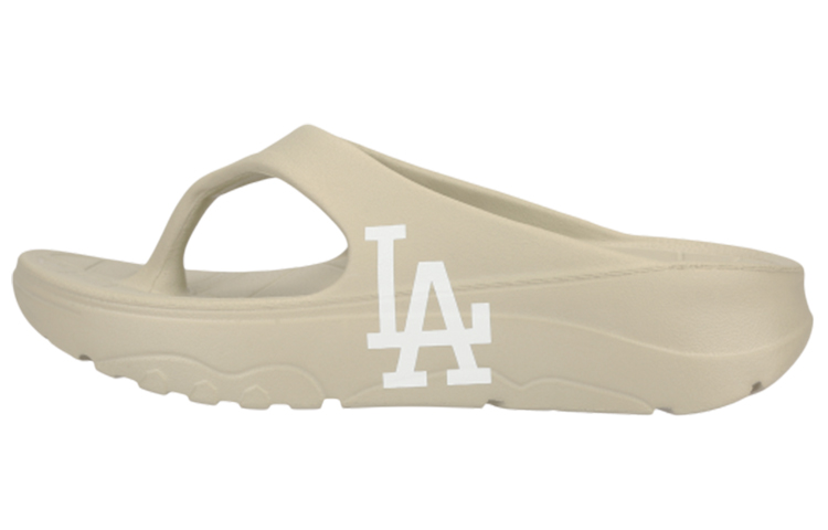 Buy MLB Chunky LA Dodgers 沙灘人字運動拖鞋 卡其色