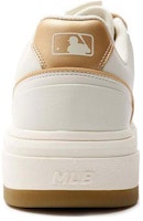 MLB 厚底休閒百搭減震透氣低幫鞋 男女同款 金色 Lookbook MLB 厚底休閒百搭減震透氣低幫鞋 男女同款 金色